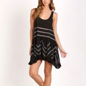 Free People Tiny Dot Printed Trapeze Slip Dress